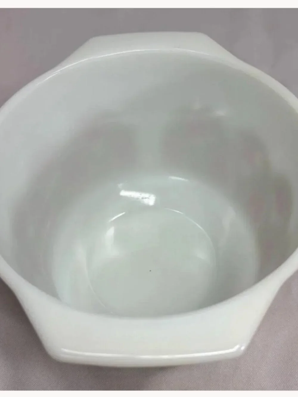 Vintage Antique PYREX Fish Scales Arches Art Deco 1.5 qt Mixing Bowl 1970s